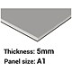 Foamboard Display Board / Size A1 / Thickness 5mm / Colour Black and Grey / Box of 10 Sheets