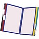 Durable Vario Wall Display Unit Polypropylene with Tabs and Brackets 10 Panels A4 Assorted Ref 5567/00