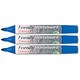 Rosinco Friendly Whiteboard Marker Chisel-tip Blue Ref 17120 [Pack 10]