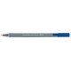 Staedtler Triplus Fineliner Pen Ergonomic Barrel 0.8mm Tip 0.3mm Line Blue Ref 334-3 [Pack 10]