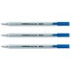 Staedtler Triplus Roller 403 Rollerball Pen Ergonomic 0.6mm Tip 0.3mm Line Blue Ref 403-3 [Pack 10]