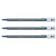 Staedtler Triplus Gel Rollerball Needlepoint Tip 0.3mm Line 0.3mm Blue Ref 4633 [Pack 10]