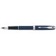 Parker Sonnet Fountain Pen White Rhodium Nib 18k Lacquer Ocean Blue Ref S0704060