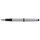 Waterman Expert Fountain Pen Satin Matt Chrome with Stainless Steel Nib Ref S0701210