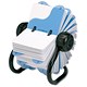 Rotadex Rotamate Rotary Card File with 500 x A7 Cards and A-Z Index Black Ref RMA7BK