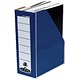 R-Kive Premium Magazine File Fibreboard W102xD229xH298mm Blue and White Ref 07229-FFSP2 [Pack 20]