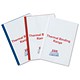 GBC Thermal Binding Covers 3mm Front PVC Clear Back Leathergrain A4 Red Ref 451218U [Pack 100]