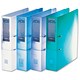 Eastlight Ice Lever Arch File Polypropylene 70mm Spine A4 Blue Ref 28743 [Pack 10]