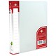 Snopake Executive Ring Binder Polypropylene 2 O-Ring 25mm Size A4 Clear Ref 13371 [Pack 10]