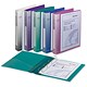 Snopake Executive Presentation Ring Binder Polypropylene 4 D-Ring 25mm A4 Assorted Ref 13371 [Pack 10]