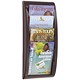 Fast Paper Quick Fit Literature Holder Wall-mount 4 x A4 Pockets W290xD95xH650mm Black Ref 4061.01