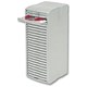 Fellowes CD Storage Spring Tower for 75 Disks W150xD170xH385mm Metallic Silver Ref 98288