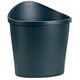 Rexel Agenda 2 Waste Bin Elliptical with Handle on Rear 18 Litres D292xH362mm Charcoal Ref 2101034