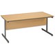 Trexus Cantilever Meeting Table W1600xD800xH720mm Oak