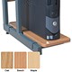 Trexus CPU Tower Shelf for Cantilever Desk Frame W204xD555xH18mm Oak