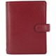Filofax Finsbury Personal Organiser for Paper 67x105mm Mini Red Ref 025388