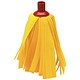 Addis Cloth Mop Head Refill Thick Absorbent Strands Red and Rainbow Ref 9588YEL