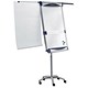 Nobo Piranha Flipchart Easel Magnetic Large with Extending Display Arms Mobile on 5 Castors Ref 1900469