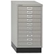 Bisley Multidrawer Cabinet Non-locking 10-Drawer each H51mm W349xD460xH670mm Goose Grey Ref BA3/10