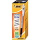 Bic Cristal Grip Ball Pen Clear Barrel 1.0mm Tip 0.4mm Line Black Ref 802800 [Pack 20]