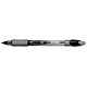 Bic Z4 Rollerball Pen with Rubber Grip 0.7mm Tip 0.3mm Line Black Ref 810301 [Pack 12]