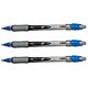 Bic Z4 Rollerball Pen with Rubber Grip 0.7mm Tip 0.3mm Line Blue Ref 837682 [Pack 12]