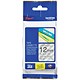 Brother P-touch TZ Label Tape 12mmx8m Black on Clear Ref TZ131