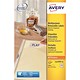 Avery Labels Removable Laser 48 per Sheet 47.5x21.2mm White Ref L4736REV-25 [1200 Labels]