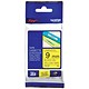 Brother P-touch TZ Label Tape 9mmx8m Black on Yellow Ref TZ621