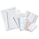Filofax Refill Insert A-Z Index A4 Cream Ref 291667