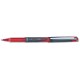 Pilot V10 Rollerball Pen Rubber Grip Needle Point 1.0mm Tip 0.7mm Line Red Ref BXGPNV1002 [Pack 12]