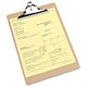 Rapesco Clipboard Masonite Waterproof A4 Brown Ref VHBCB003