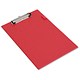 Rapesco Standard Clipboard with Pen Holder A4 Red Ref VSTCB0R3