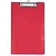Rapesco Clipboard Fold-over with Pocket and Pen Holder Foolscap Red Ref VFDCB0R3