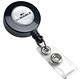 Durable Badge Reel for Punched Clip Holes 600mm Charcoal Ref 8152 [Pack 10]