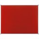 Nobo Eclipse Noticeboard Felt with Aluminium Frame W900xH600mm Red Ref 1902259