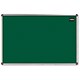 Nobo Elipse Noticeboard Felt with Aluminium Frame W900xH600mm Green Ref 1901584
