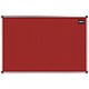 Nobo Elipse Noticeboard Felt with Aluminium Frame W1200xH900mm Red Ref 1902260