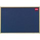 Quartet Noticeboard Felt with Wood Frame W1800xH1200mm Blue Ref 30138967