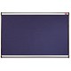 Quartet Prestige Noticeboard Diamond Mesh with Aluminium Finish W900xH600mm Blue Ref QBR443A