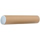 Ambassador Postal Tube Cardboard with Plastic End Caps L450xDia.75mm Ref PT076150450 [Pack 12]