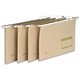 Elba Touareg Suspension File Cardboard Sustainable 240gsm V-Base A4 Sand Ref B86407 [Pack 10]