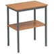 Trexus Telephone Table Multipurpose with Shelf W595xD450xH737mm Beech