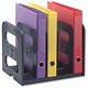 Popinjay Maxi File Rack Adjustable for Lever Arch and Catalogues and Binders Black Ref MX-BX 39001