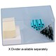 Rubbermaid Shelf Saver Double Cube Plastic 152x305mm Ref 29893