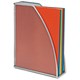 ALBA Mesh Magazine Rack File Metal W76xD254xD317mm Silver Ref MESHMAGM