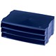 Avery DTR Letter Tray Wide Entry Stackable W243xD45XH362mm Blue Ref DR800BLU [Pack 3]