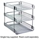 Rexel Letter Tray Static Wire Mesh W276xD62xH358mm Foolscap Silver Ref 9800692