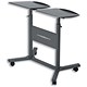 Nobo Multimedia Projector Trolley for 10kg Load per Twin Platform W860xD600xH1200mm Ref 1900791