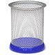Rexel Pencil Cup Wire Mesh W80xD110xH80mm Silver Ref 9800690